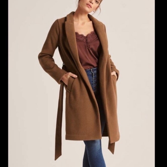 Abercrombie & Fitch Jackets & Blazers - A&F Dad Coat